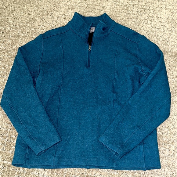 ibex Jackets & Blazers - ibex Wool Quarter-Zip Jacket